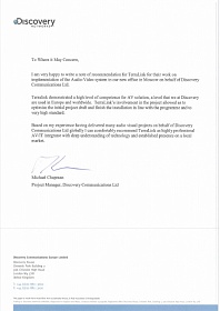 Отзыв Discovery Communications Ltd